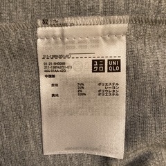 UNIQLO ソフトジャケット　グレーの画像