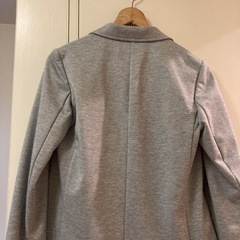 UNIQLO ソフトジャケット　グレーの画像