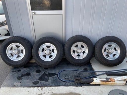 ホイールセット　265/70/16 ほぼ新品　CV928 TOYO オープンカントリー