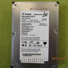 デスクトップ用　パソコン　ハードディスク 80GB