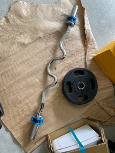 EZバー＋10kgプレート2枚