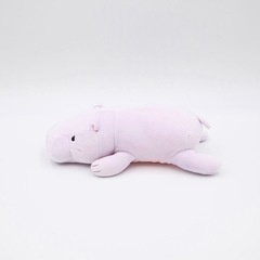 【新品】ニフレルオリジナル おねむクッション ぬいぐるみ ミニカバの画像