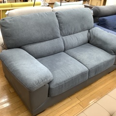 ニトリ　2人掛けソファー　布