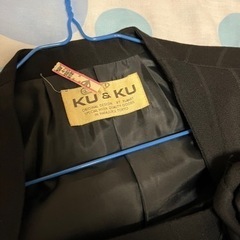 レディース スカートスーツ 上下セットの画像