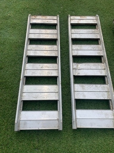 昭和アルミブリッジ2本セット　1t/組　農機具の運搬