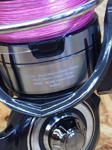 ※販売済【016】スピニングリール DAIWA ダイワ CERTATE セルテート LT3000S-CH-DH 