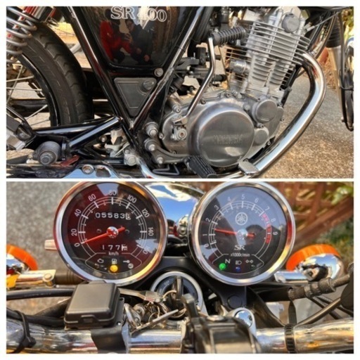 YAMAHA SR400 60周年限定カラー　メール返信待ちのお客様もう少しお待ちください　