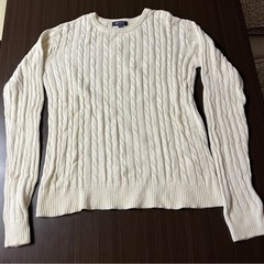 BEAMS 白　セーター