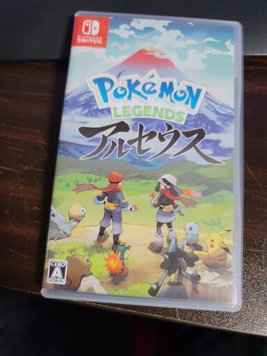 Switchソフト　ポケモン　アルセウス　中古