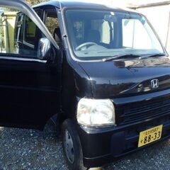 H13年 ホンダバモス黒 AT 車検付き 令和6年1月19日まで