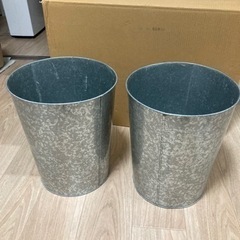 オバケツ　ゴミ箱　2コ