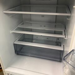 【店頭にて御購入くださいませ】人気サイズ272l　3ドア冷凍冷蔵庫　AQUA   AQR-27G  中古良品の画像