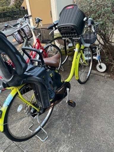 （お取引中）電動子供乗せ自転車