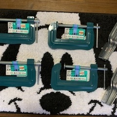 スチール板クランプ　ジョイント金具