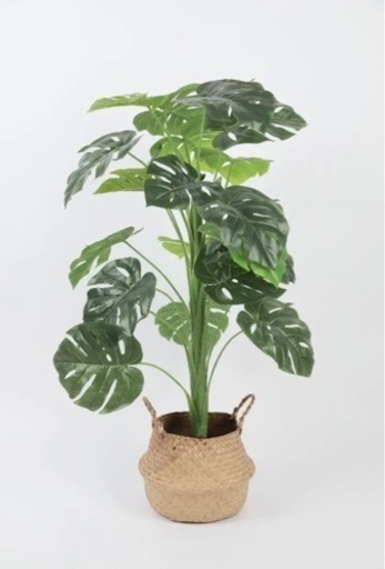 モンステラ フェイクグリーン　造花　人工観葉植物