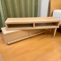 【ニトリ】テレビ台　薄型伸長式　幅105〜196cmの画像
