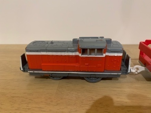 プラレール廃盤　DE10 1160 車載貨車　セット　中古品