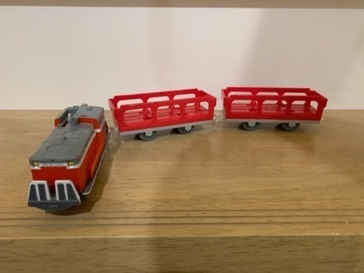プラレール廃盤　DE10 1160 車載貨車　セット　中古品