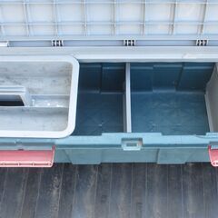 ☆地元のみ発送不可☆軽トラの荷台にぴったり　収納ボックス　工具箱☆の画像