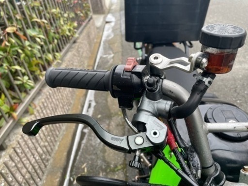 KSR110 カワサキ 純正ボアアップ125cc ハイカム 油圧クラッチ  低走行 5300キロ車体交換有り