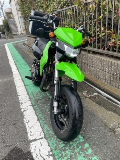 KSR110 カワサキ 純正ボアアップ125cc ハイカム 油圧クラッチ  低走行 5300キロ車体交換有り