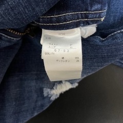 ハイウエストデニムパンツの画像