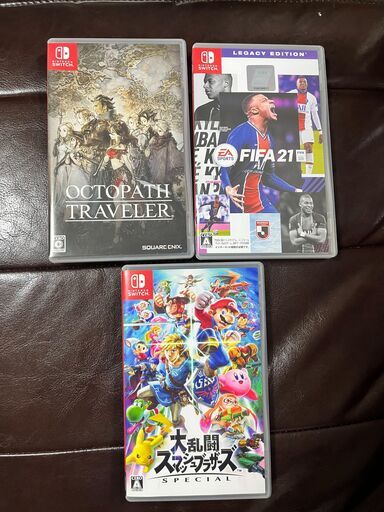 任天堂 Switch　3点ソフト