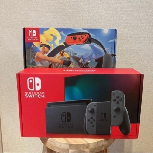 【新品未使用】ニンテンドースイッチ本体&リングフィット