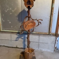 手作り 鳥小屋  鳥籠  小鳥用 木製 一点物 バードハウス ウ...