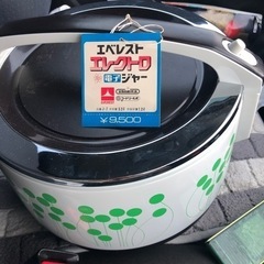 レトロ炊飯器　　エベレスト新品未使用。