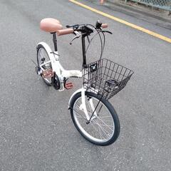 新品 折りたたみ自転車20インチシマノ製6段ギアつき