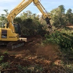 🚧解体　抜根　伐採　整地致します！不動産　売地　清掃　造成　駐車場　空き地の画像