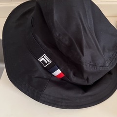 新品　未使用　FILA GOLF ハット（ブラック）