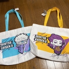 ☆呪術廻戦　五条悟&夏油傑　トートバッグ☆