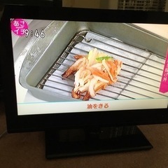 中古　予定者います　19インチDVD内蔵デジタルハイビジョンLEDテレビ　マイナーメーカー製の画像