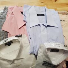 長袖Yシャツ新品、古着の11枚セット