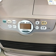 コロナ 石油ファンヒーター 木造：15畳 コンクリート：20畳 16年製の画像