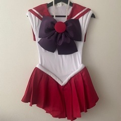 セーラーマーズ　コスプレ衣装　ウィッグ付き