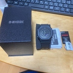 G-SHOCK オールブラックの画像