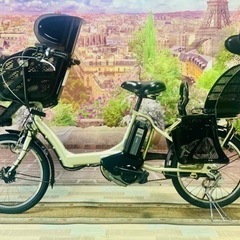 D34D電動自転車M09M/長生き8アンペア/保証/新品タイヤ/ヤマハ