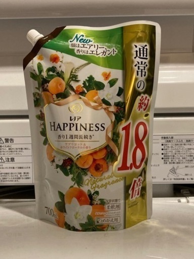 レノアハピネス★アプリコットホワイトフローラルの香り18袋