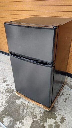 2ドア冷蔵庫 MAXZEN 90L JR090ML01GM