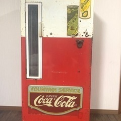 コカコーラ　アンティーク冷蔵庫　1970年代　動作◯