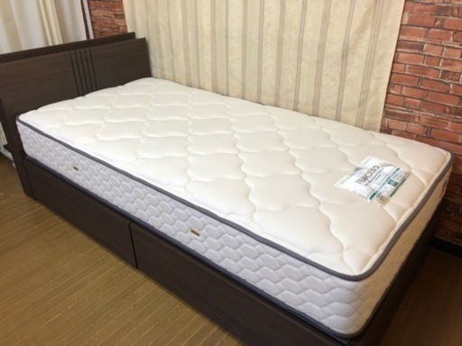?【送料無料】フランスベッド  シングルサイズベッド マットレスセット