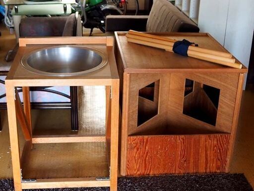 ◆そば打ち道具 こね鉢 麺台 足付き 蕎麦打ち　麺打ち　のし棒 そば ソバ うどん◆