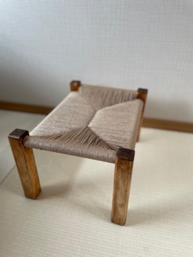handmade ペーパーコードミニスツール