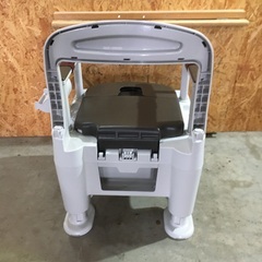 【ご相談中】パナソニック ポータブルトイレ＜座楽＞ラフィーネ　PN-30200　 中古　介護用品の画像