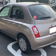 車検2年付きマーチ6.8万kmキーフリーで楽々開閉✌️の画像