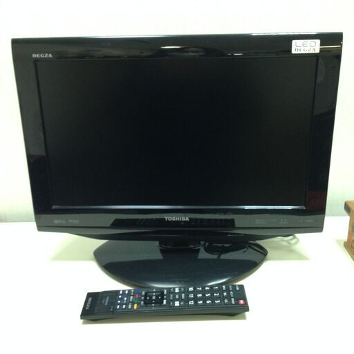 ●東芝 19型 液晶テレビ レグザ 19RE1S リモコン付き 2011年