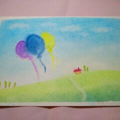 癒しのパステル画【１０月】